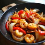 roerbak met zeevruchten