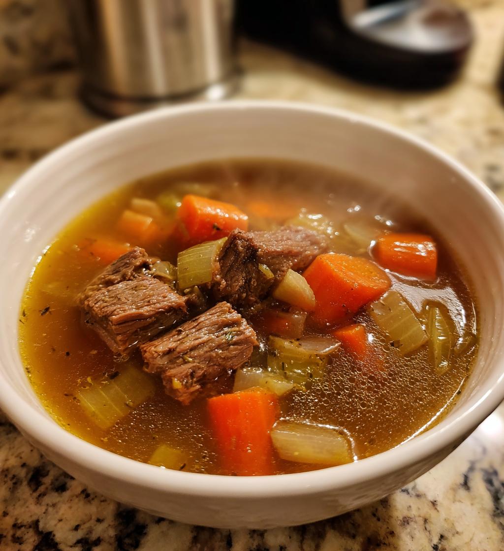 Heerlijke soepen op basis van runderbouillon in 30 minuten