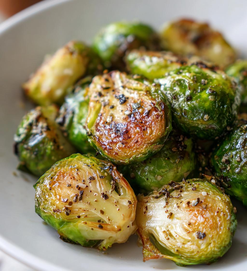 Perfecte krokante spruitjes uit de airfryer in 15 minuten