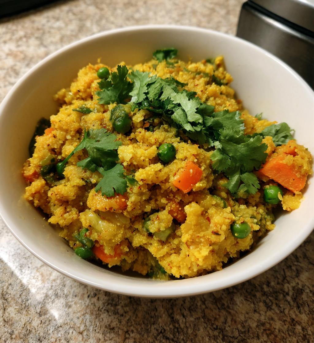 upma recept Indiaas ontbijt