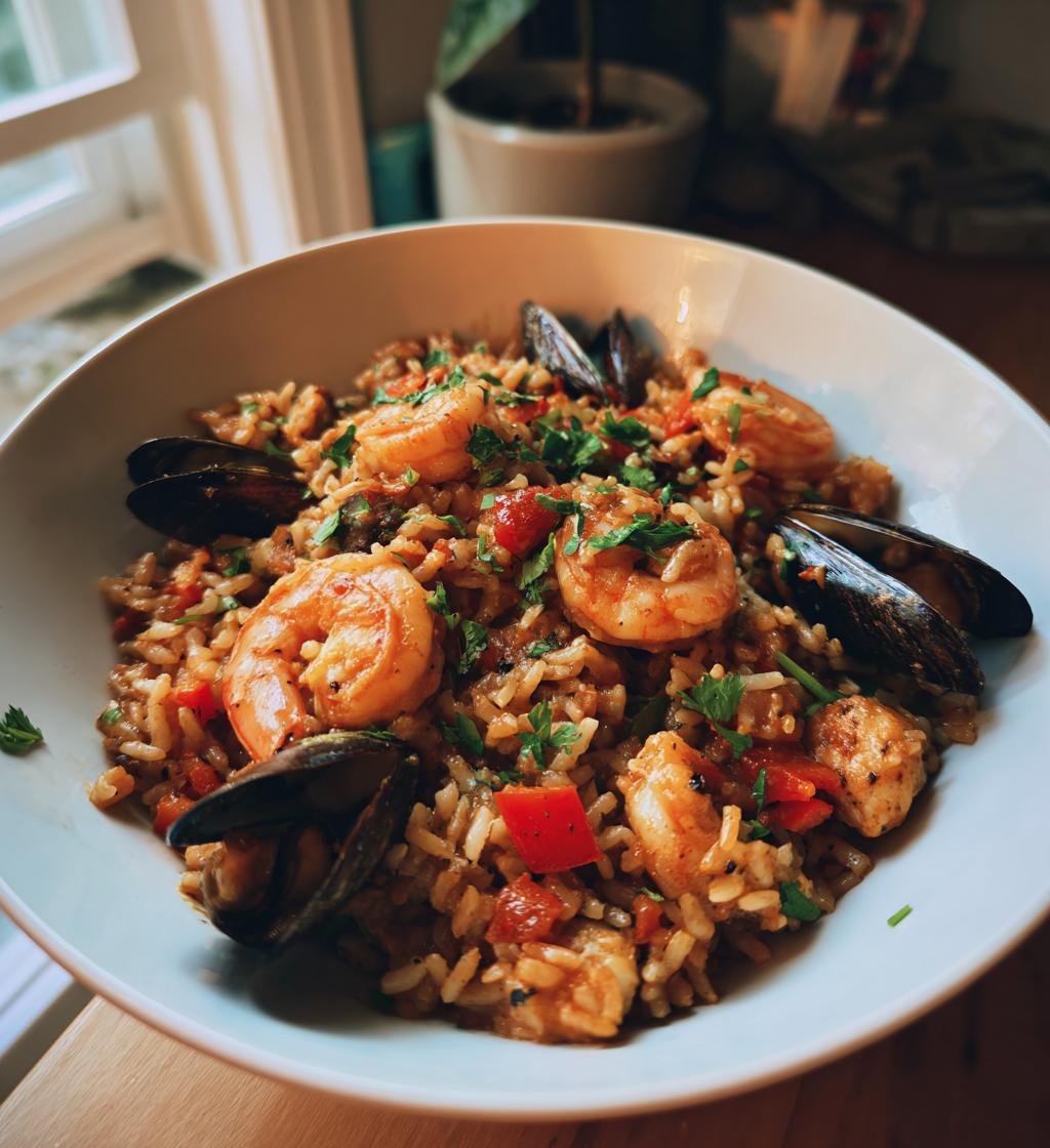 zeevruchten jambalaya recept