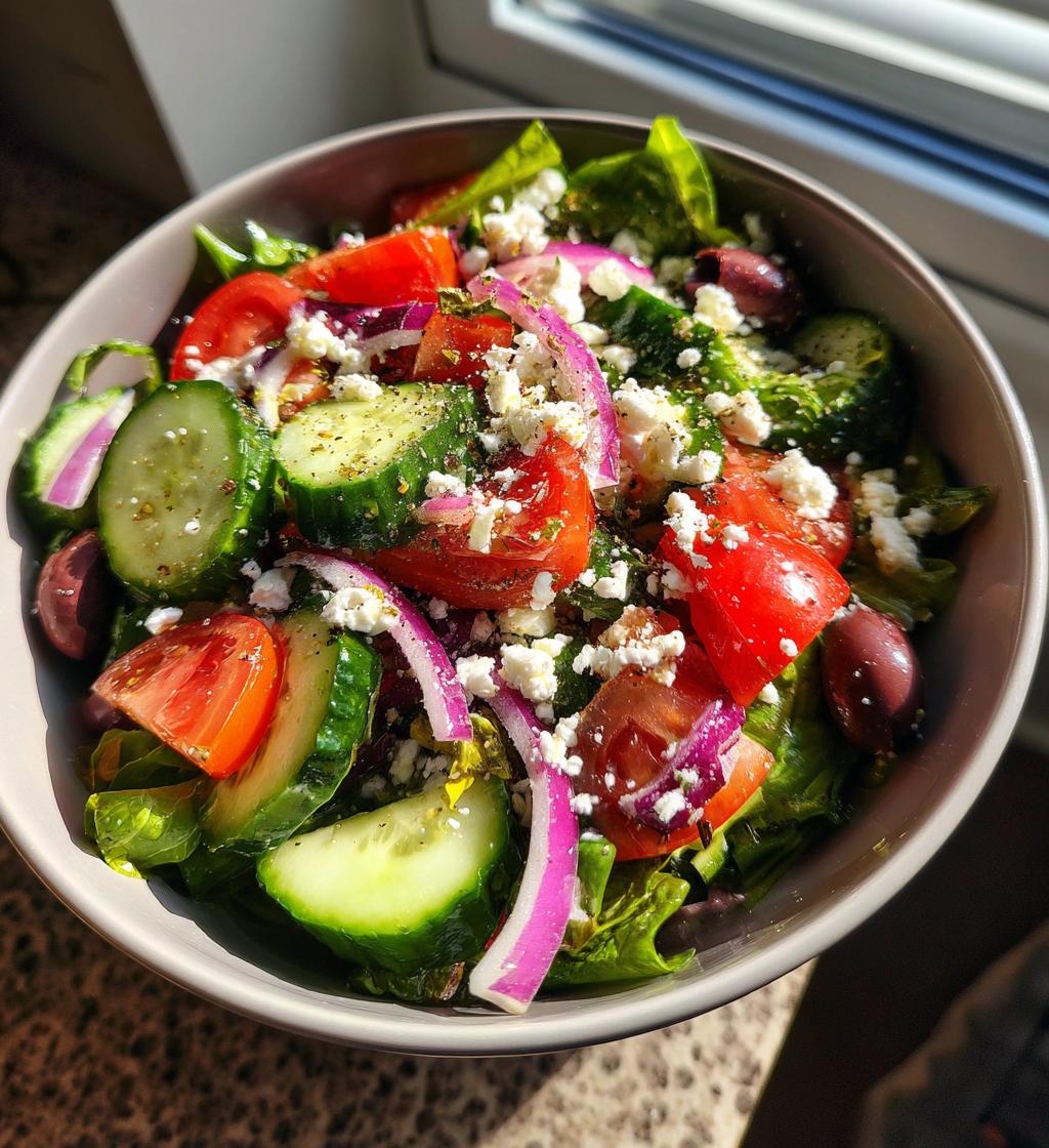 Gezonde salade diner in slechts 15 minuten – smaakvol &amp; snel
