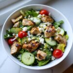 gezonde salade met kip