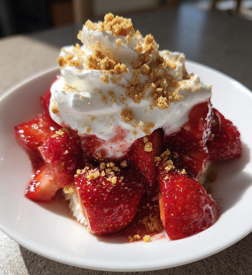 5-minuten jordbær dessert: eenvoudig en verrukkelijk