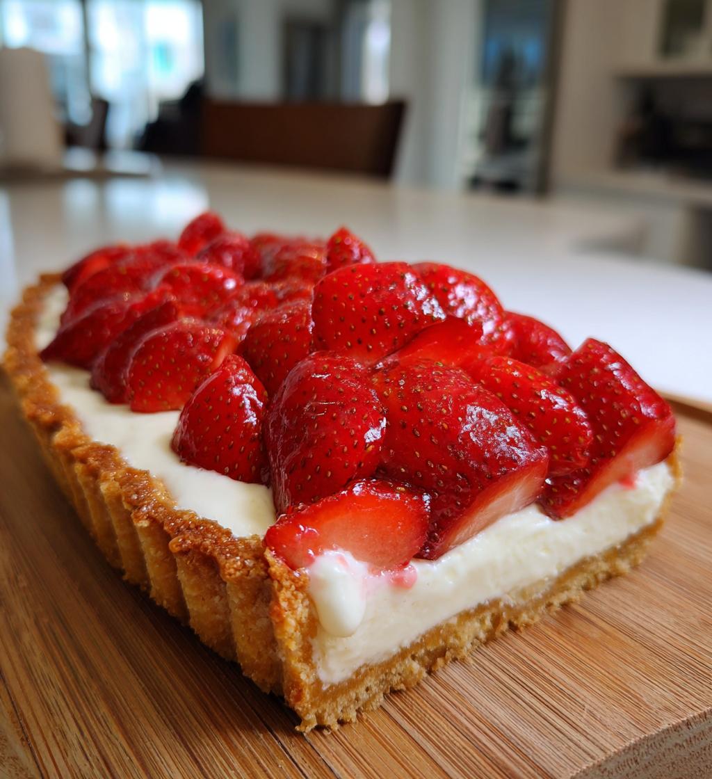 Jordbærtærte: Perfecte Zomerlekkernij met 250kcal Per Portie