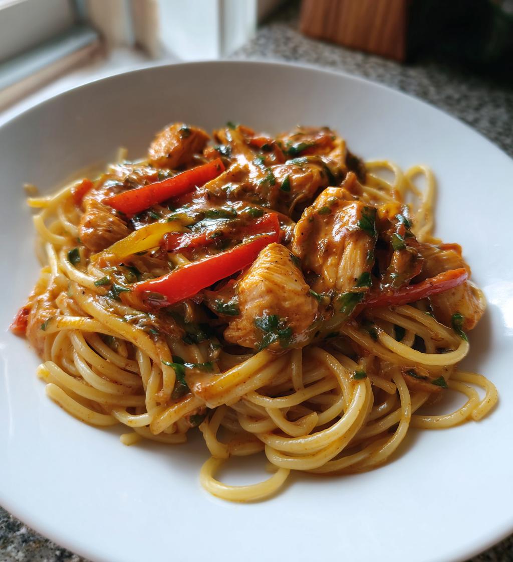 Romige kip pasta recept in slechts 30 minuten – smaakbom!