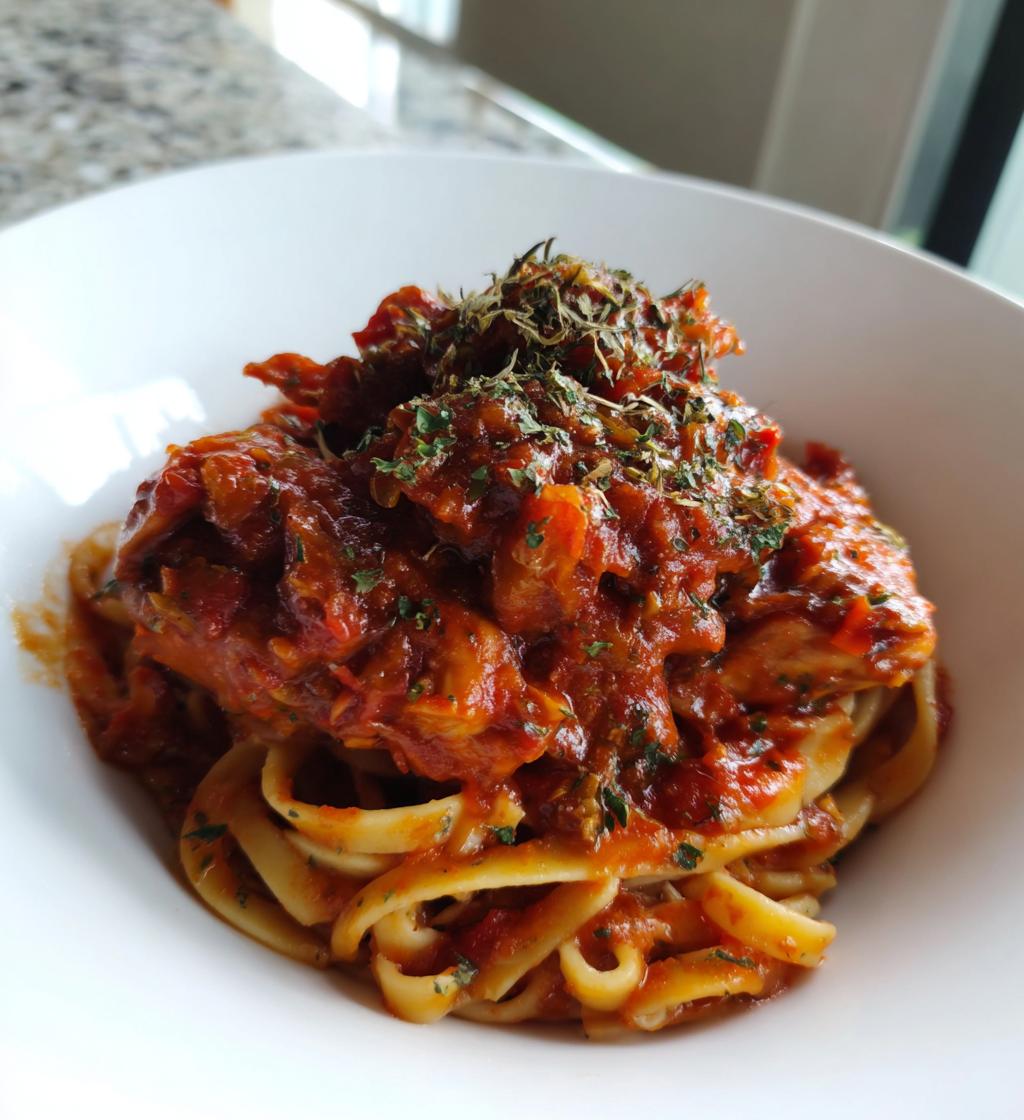 Heerlijke kip pasta slowcooker recept in 5 simpele stappen