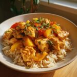 kip pilav met perzik lekker en simpel