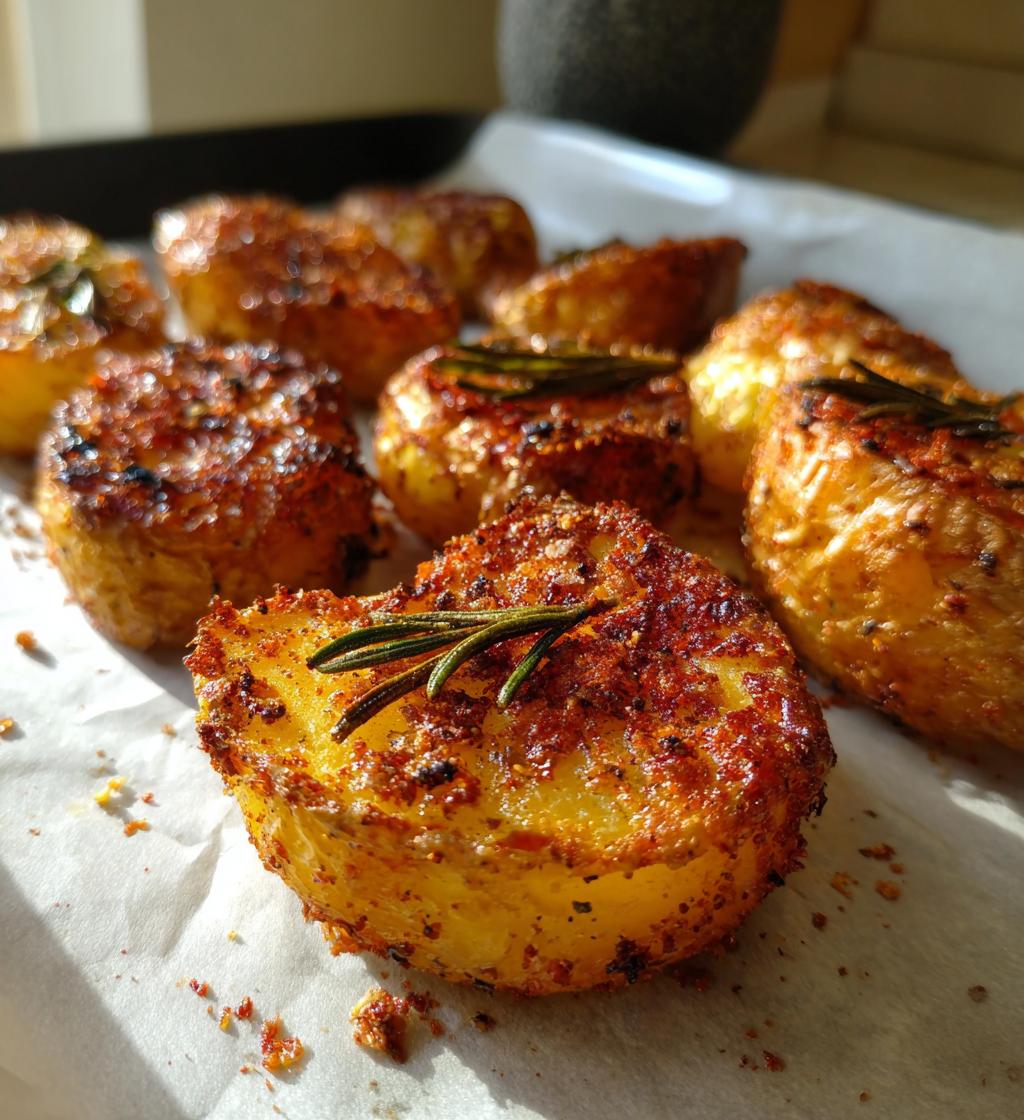 knapperige aardappels uit de oven