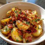 knapperige aardappelsalade