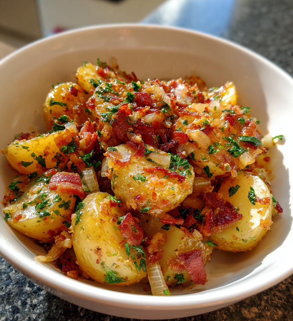 4x Knapperige Aardappelsalade Recept – Smaakbom Zeker