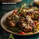 mediterraanse tuin border