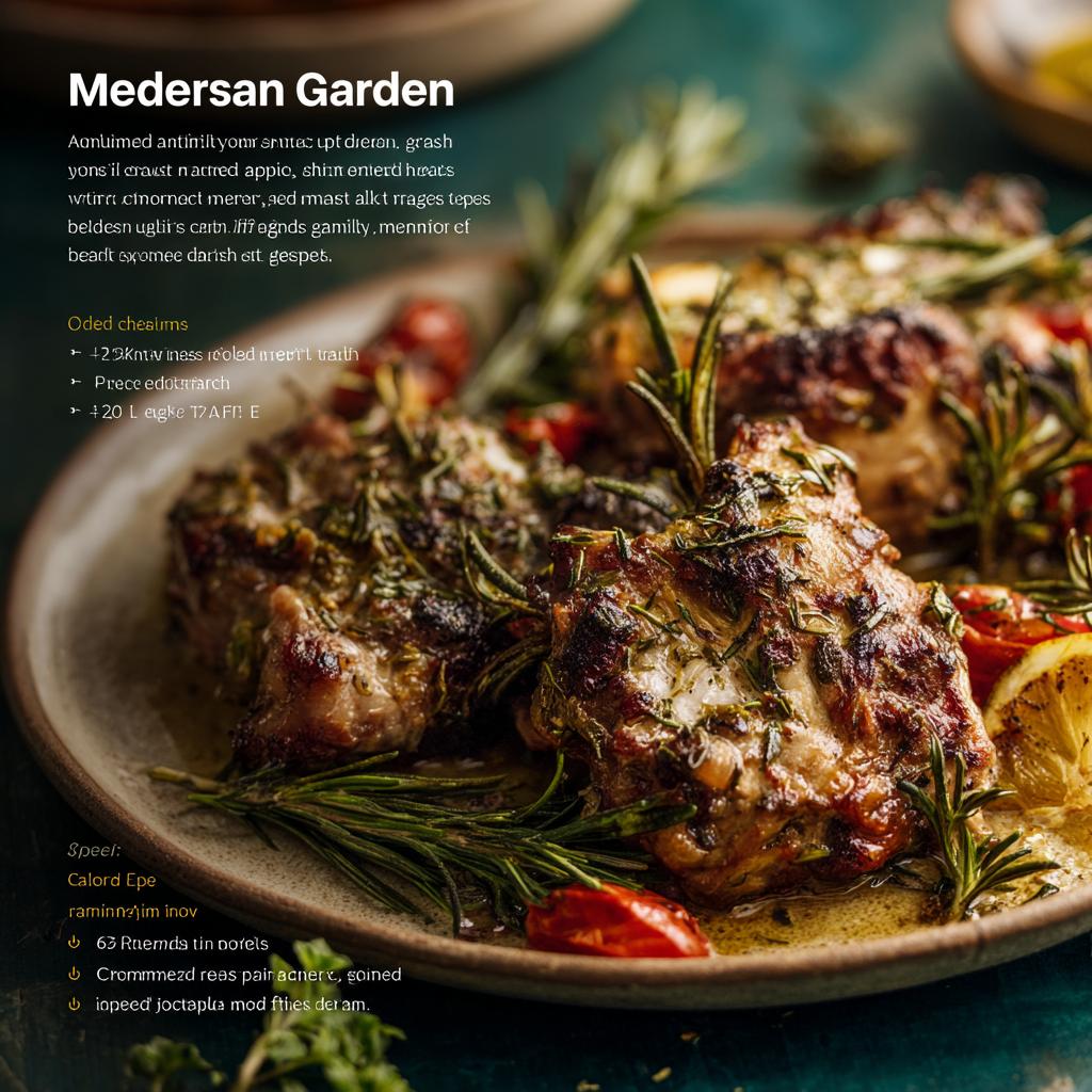 mediterraanse tuin border