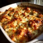 ovenschotel met prei en kip