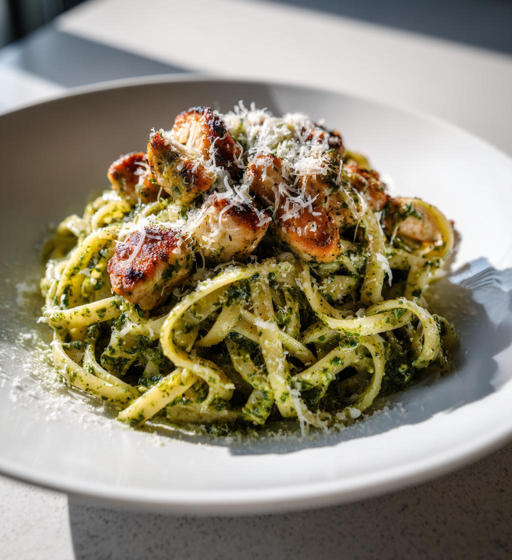 20x smullen van dit overheerlijke pasta pesto kip recept