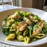 pasta pesto recepten kip salade