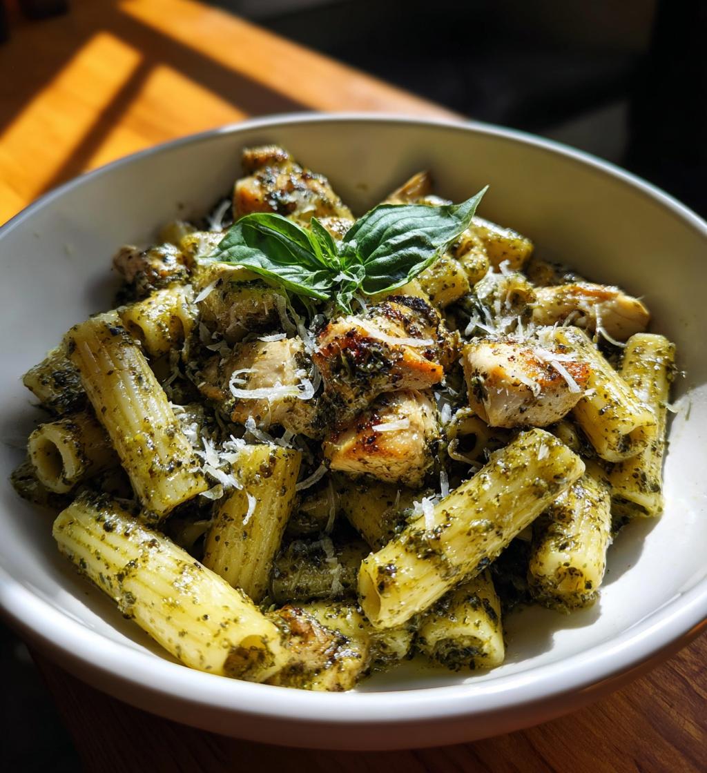 Pesto pasta met kip: Een heerlijk recept in 25 minuten