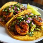 taco recepten met garnalen