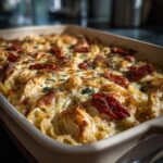 tuscan chicken pasta casserole