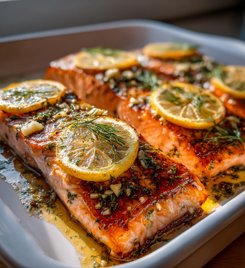 Perfecte zalm uit de oven in slechts 15 minuten – simpel &amp; smaakvol