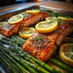 zalm uit de oven recept met asperges