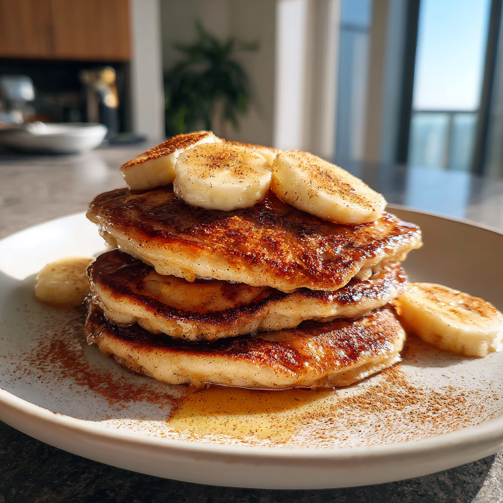 banaan proteine pannenkoek: Perfect met 10 minuten baktijd