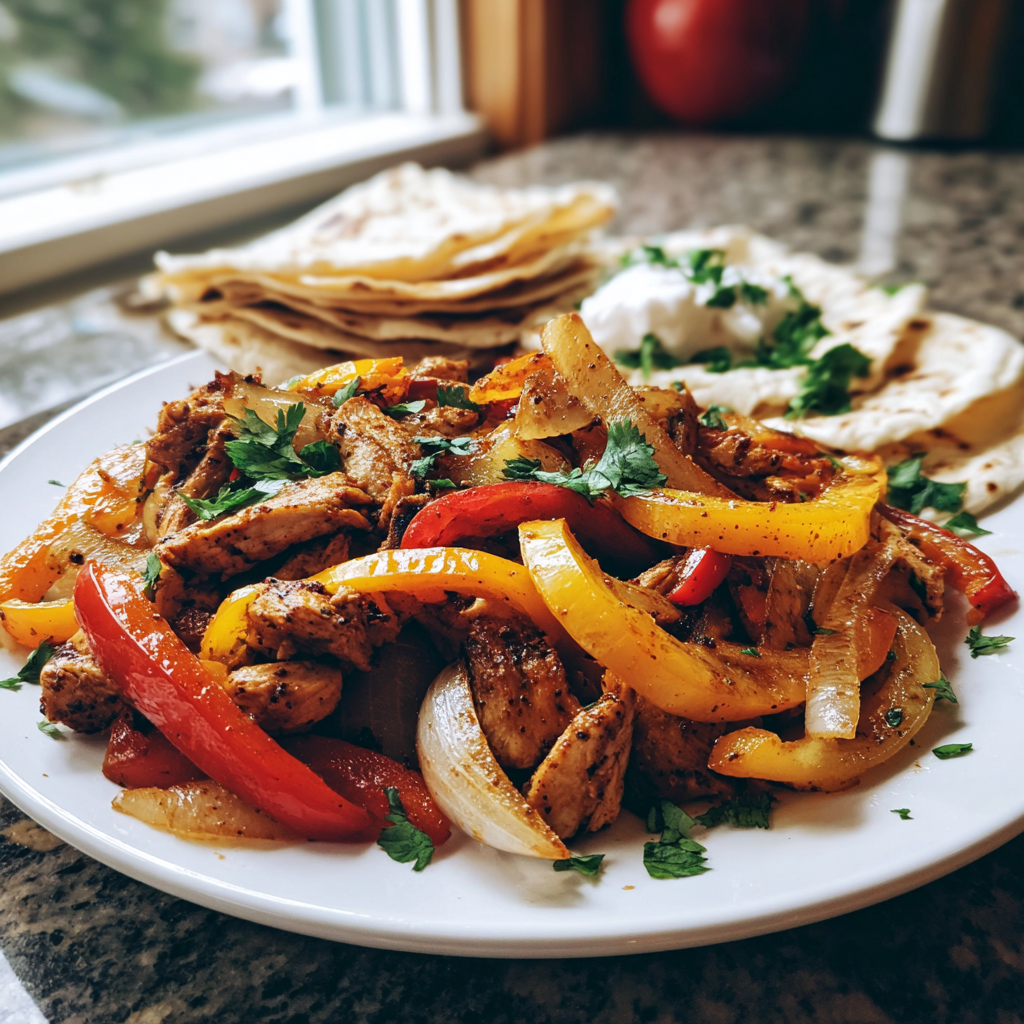 Makkelijke Air Fryer Fajitas met 15 Minuten Perfecte Kip