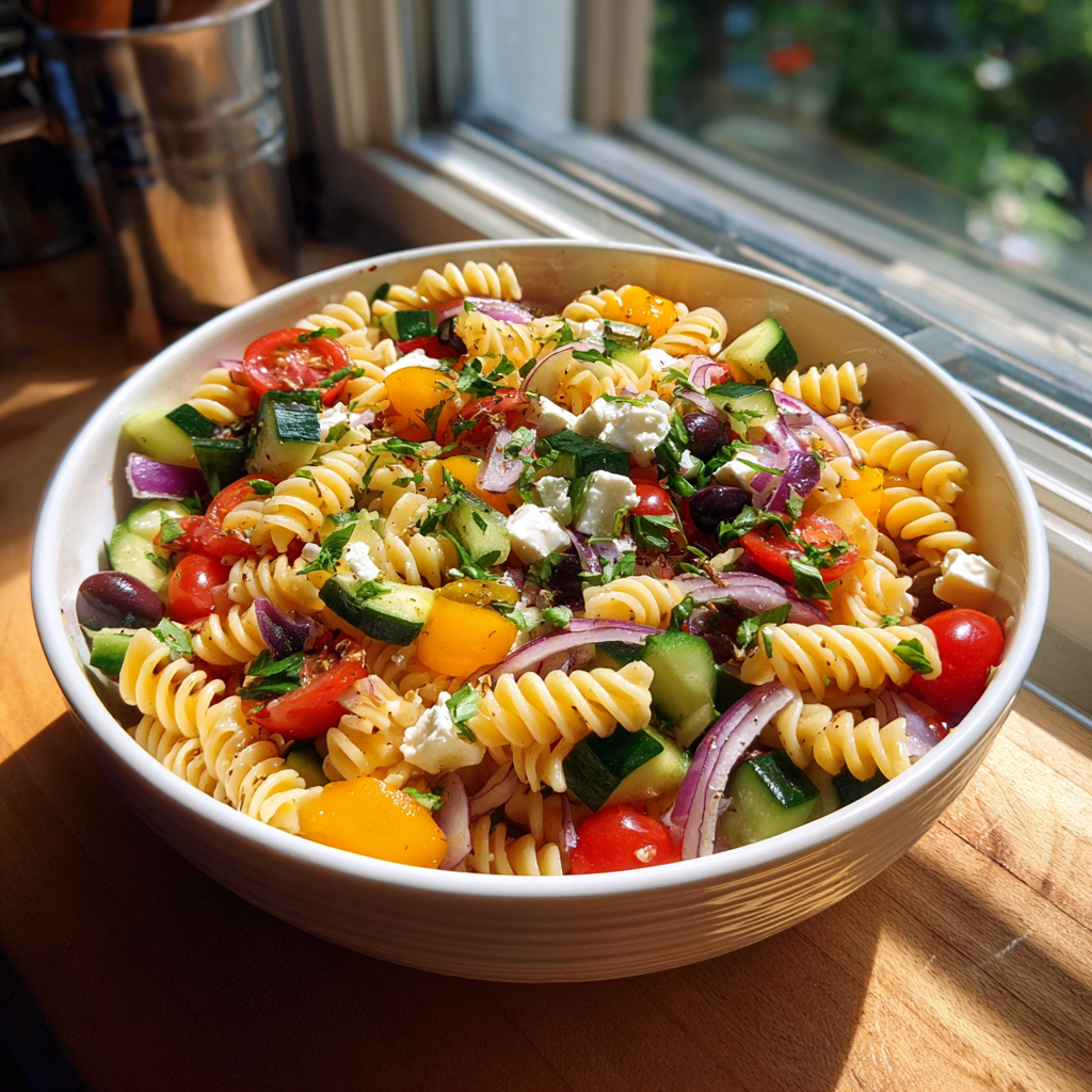 Verse Groente Pastasalade Perfect voor Picknicks: Perfect in 10
