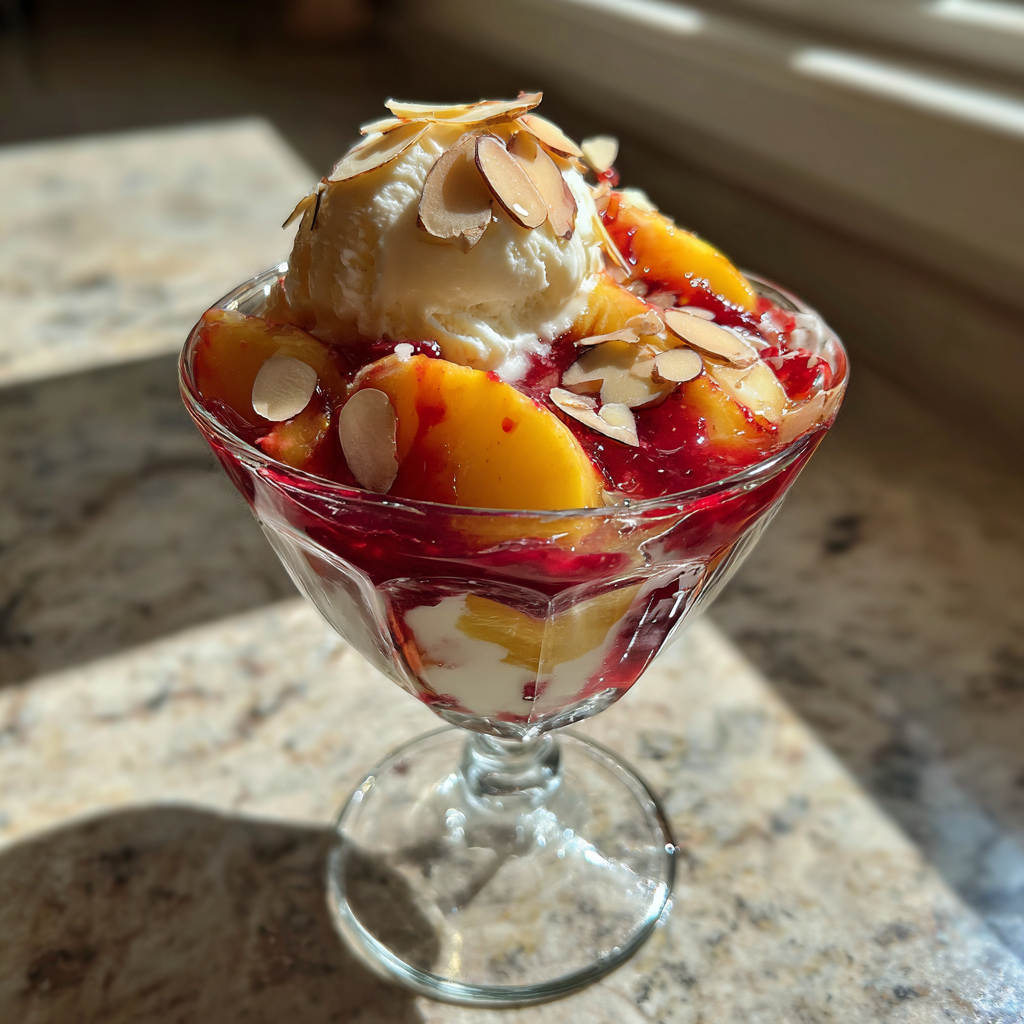 Coupe Melba: Perfect dessert met 2 porties in slechts 20 minuten