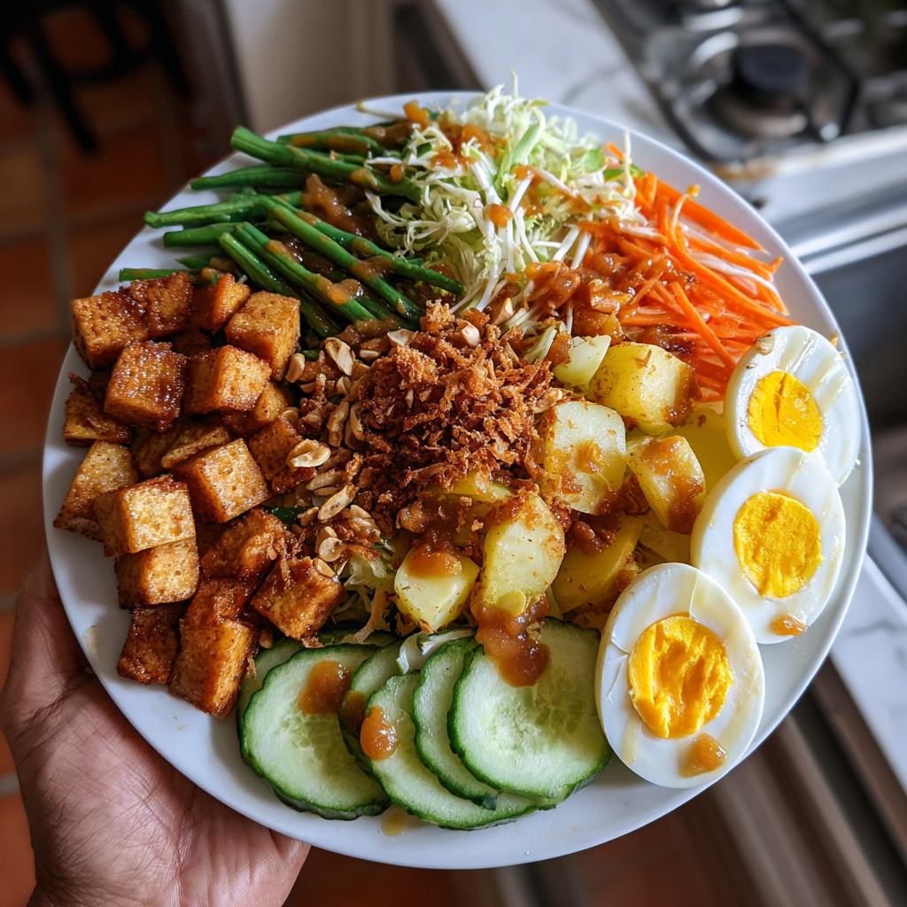 Gado Gado: Perfect met 25 minuten heerlijke Indonesische smaken