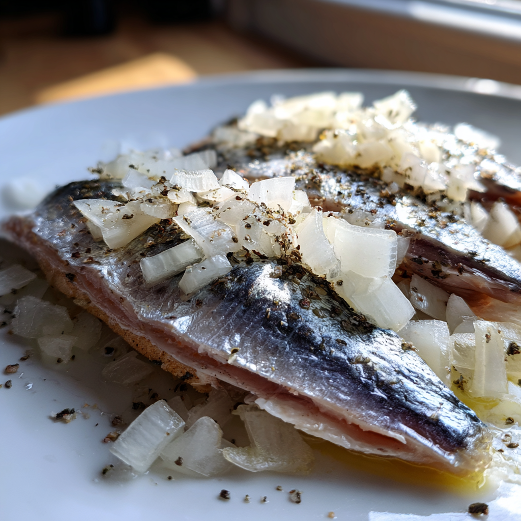 Haring (Hollandse Nieuwe) Perfect met 3 ingrediënten, zó klaar