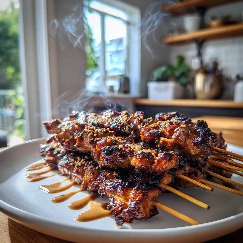 Satay (Saté): Perfecte zelfgemaakte saté in slechts 15 minuten