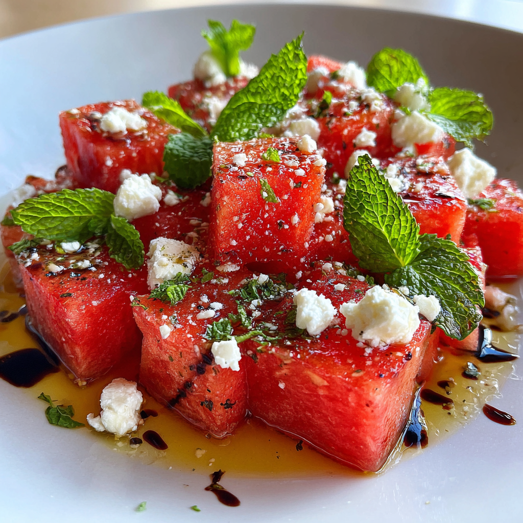 summer pool snacks: 10 Irresistible Watermelon Feta Skewers