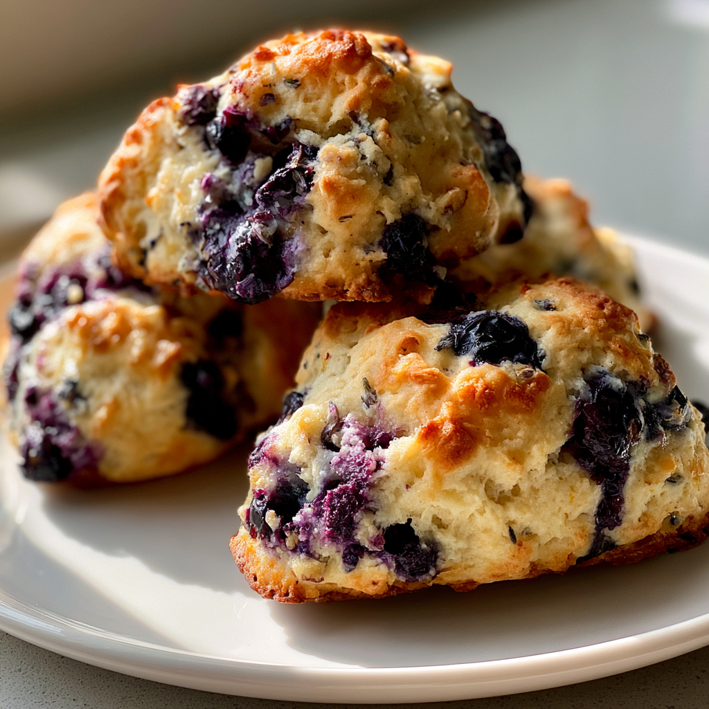 Bosbessen lavendel scones: Perfecte scones in 30 minuten maken