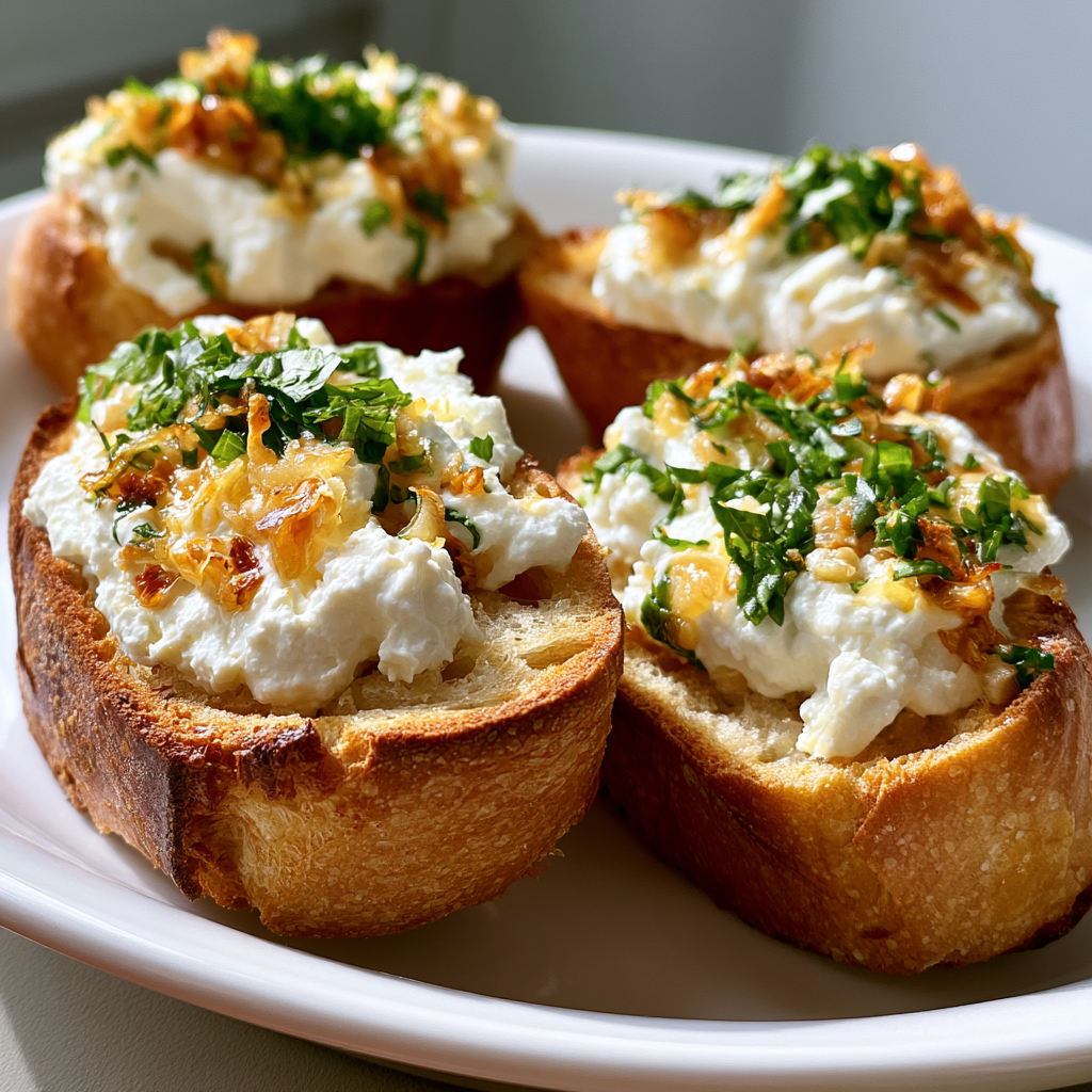 Confit knoflook toast met geklopte ricotta: 3 stappen voor een perfecte smaaksensatie