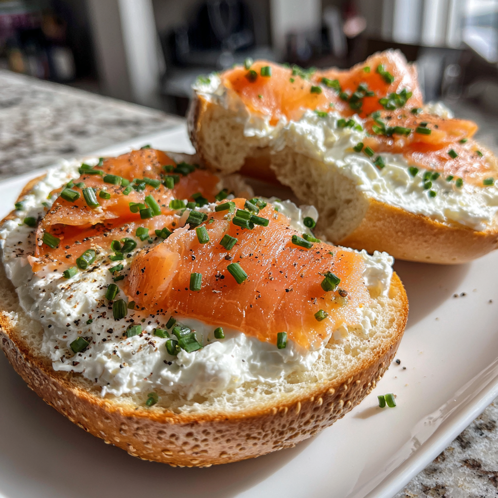 Gerookte Zalm Bagel: Perfect in 5 minuten klaar