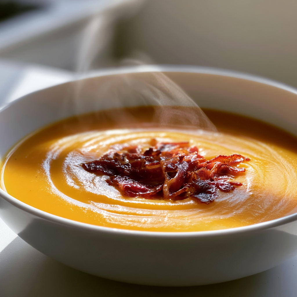 Geroosterde butternut pompoensoep met krokante pancetta: 5 Perfecte stappen