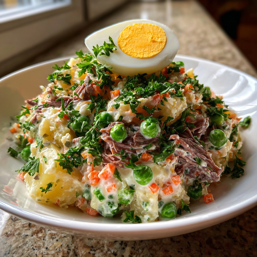 Huzarensalade: Irresistible smaak in 15 minuten.