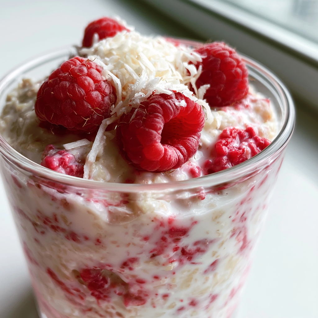Kokos framboos overnight oats: 5 stappen voor de perfecte smaak