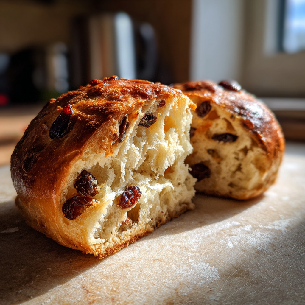 Krentenbollen: True Dutch flavor in just 30 minutes