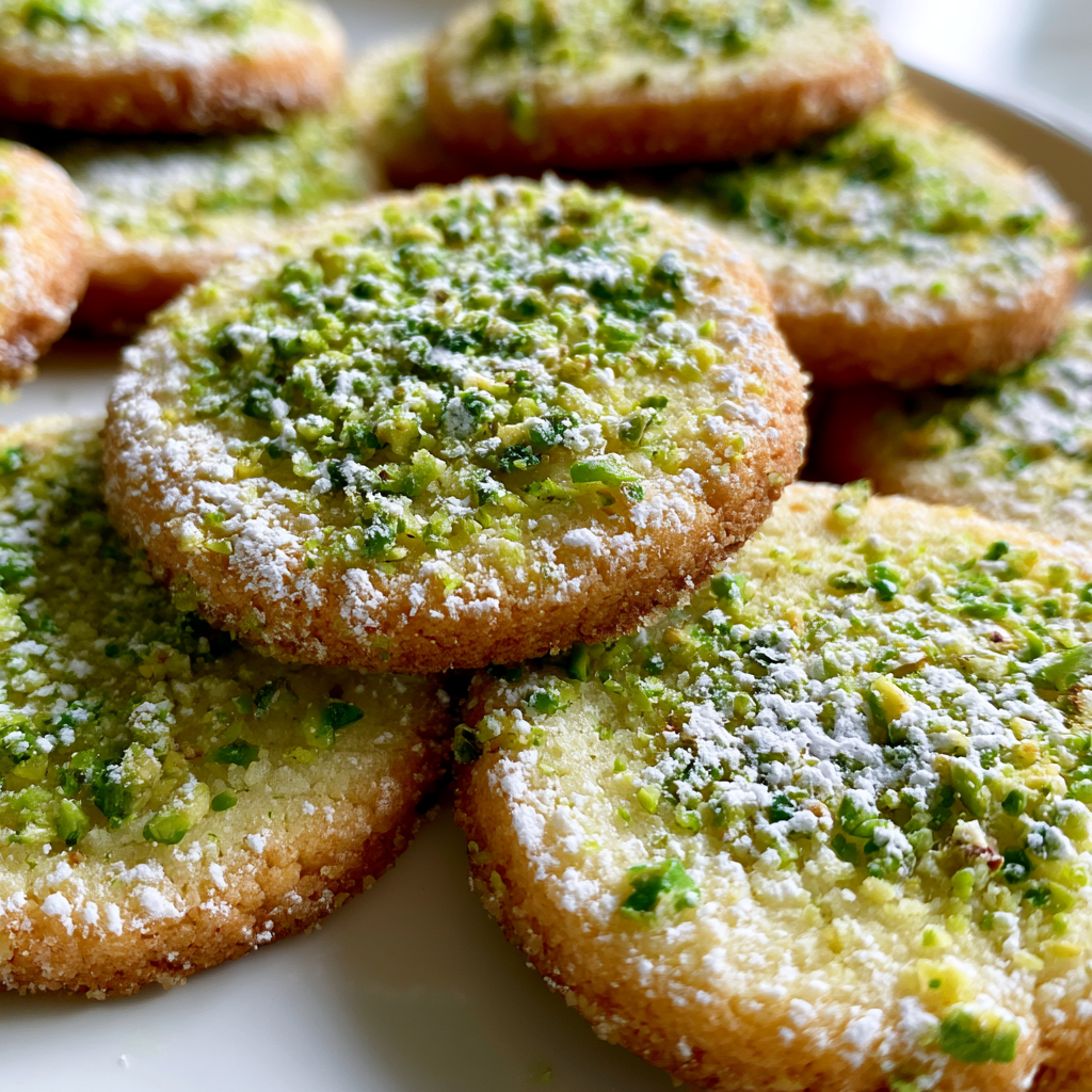 Pistache rozenwater koekjes met 12 perfecte stappen voor zoete traktatie