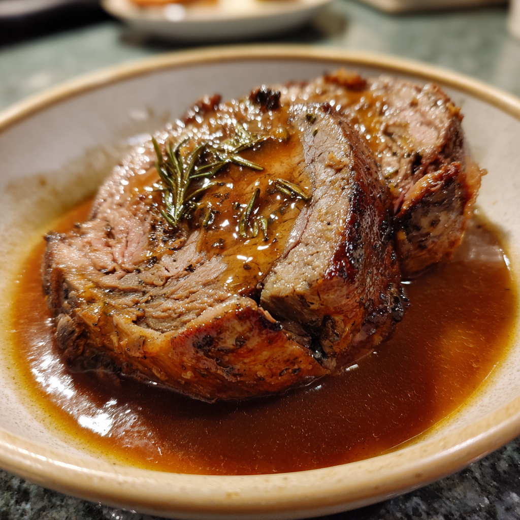 Rollade met Jus: Proven 90-minute Golden family dinner