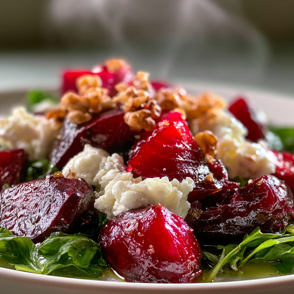 Warme geroosterde bietensalade met geitenkaas: 7 Perfecte smaken combineren