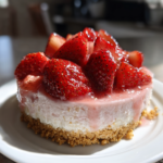 Aardbei Cheesecake zonder Bakken: Een heerlijke en makkelijke traktatie