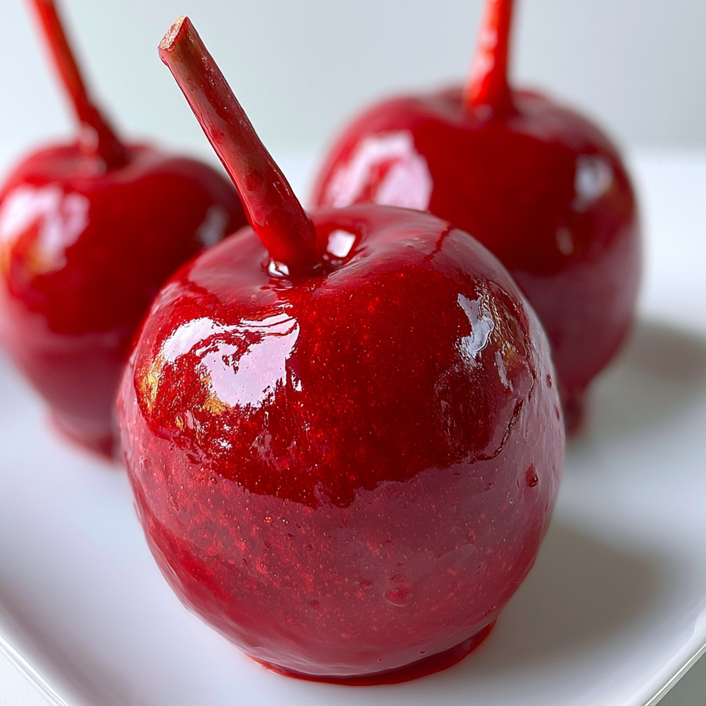 ah recepten voor glanzende candy apples in 30 minuten