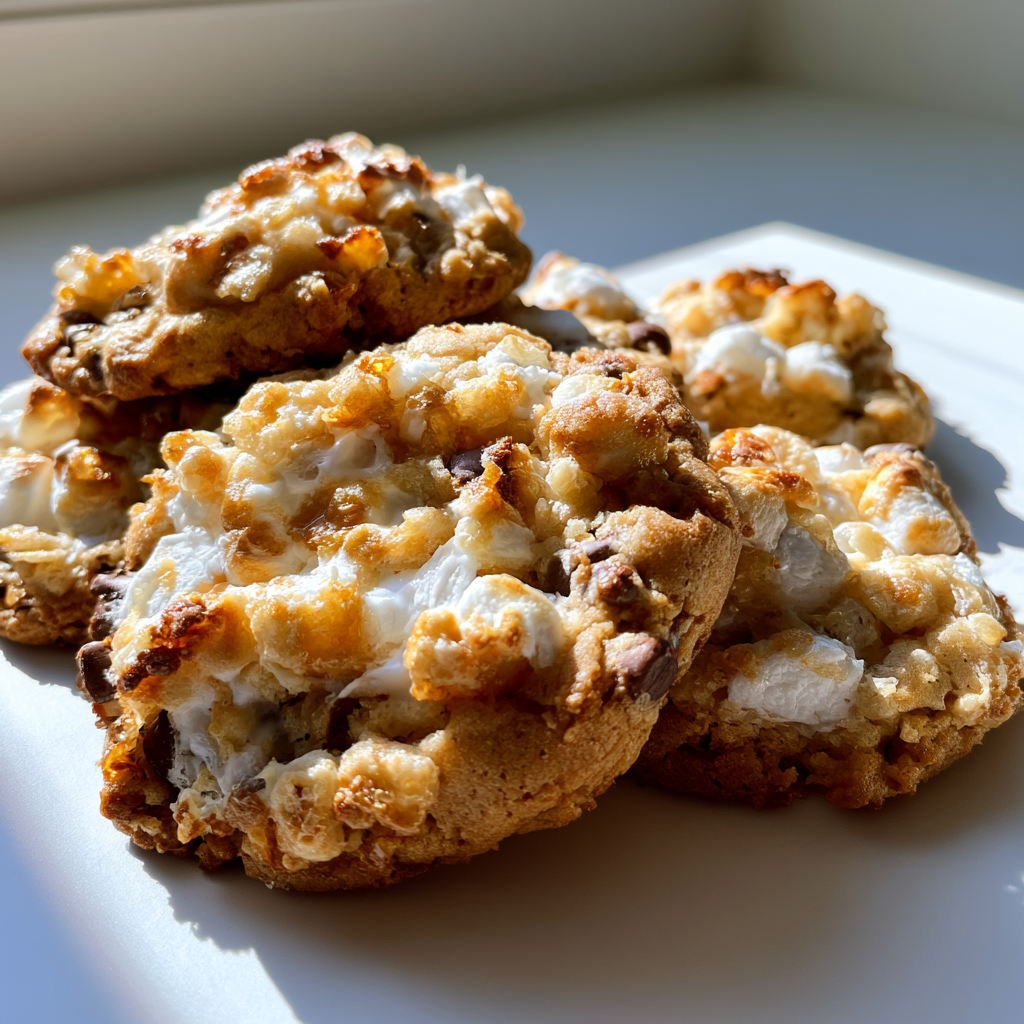 Avalanche cookies with rice krispies and marshmallows: 5 Irresistible treats