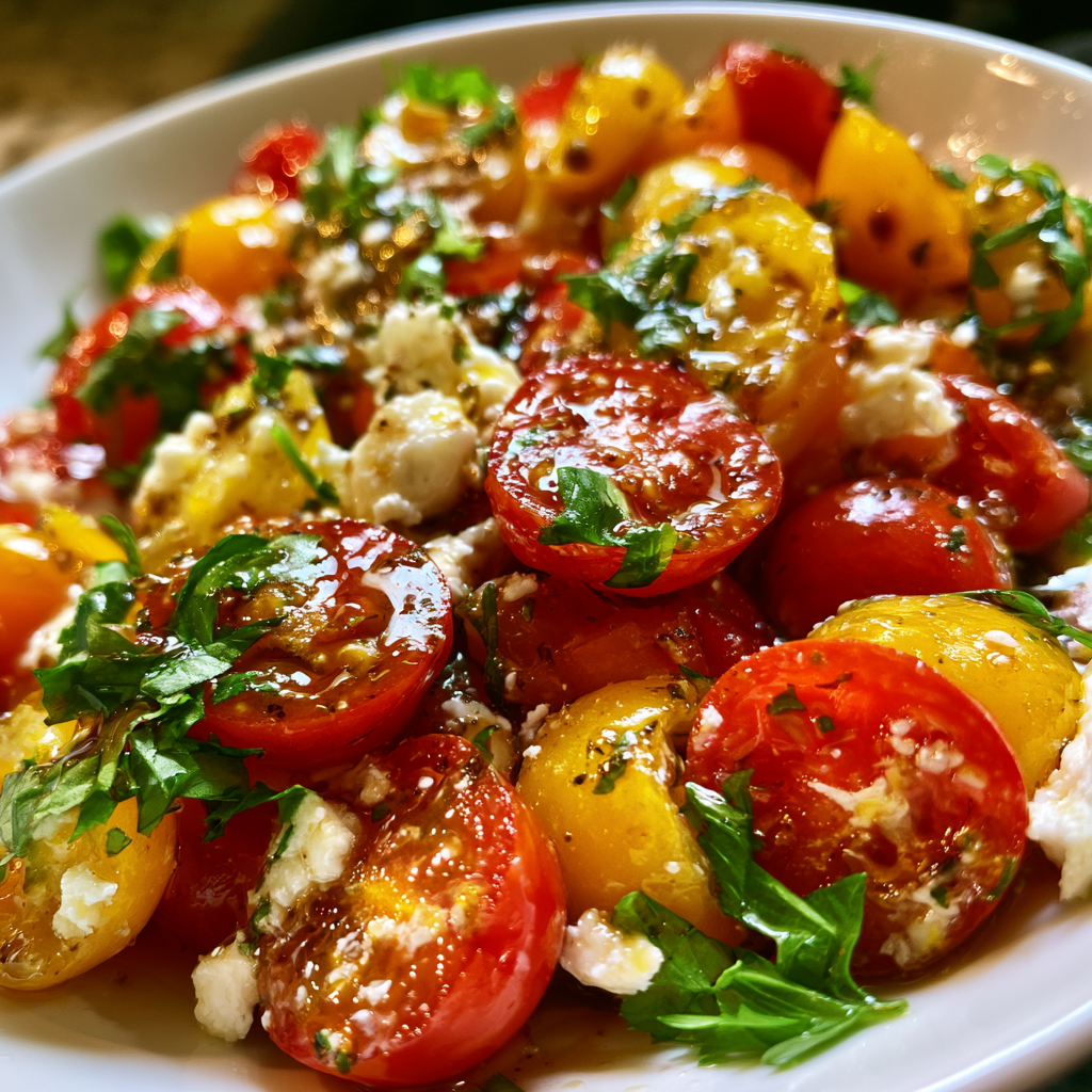 Cherry Tomato Salad: The Perfect 10-Minute Refreshing Dish