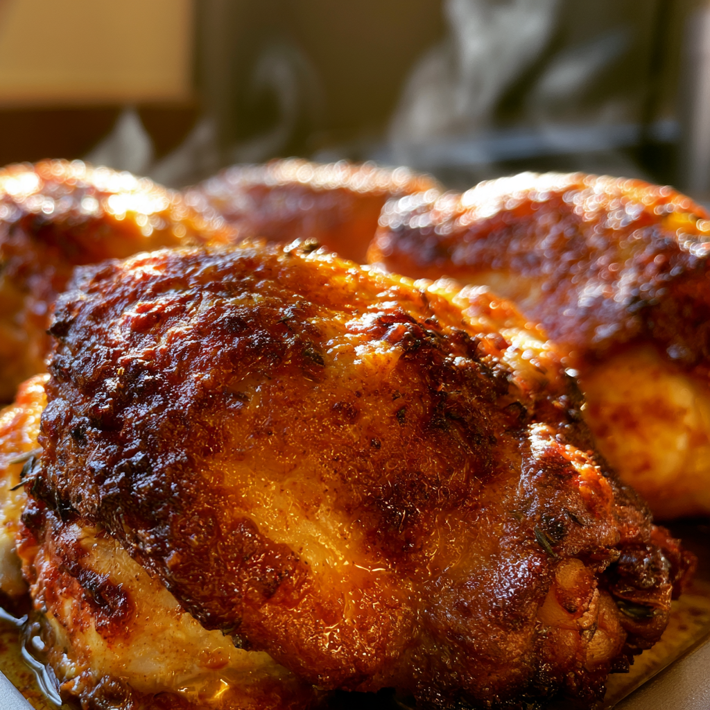 chicken thigh recipes for Perfect Crispy Baked Chicken Thighs