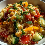Couscous Salade met Groenten: Een heerlijke en gezonde maaltijd