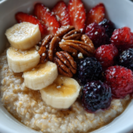 healthy breakfast: eenvoudig en voedzaam havermoutrecept